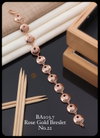 Accessories Designer BA Rose Gold Bracelets
